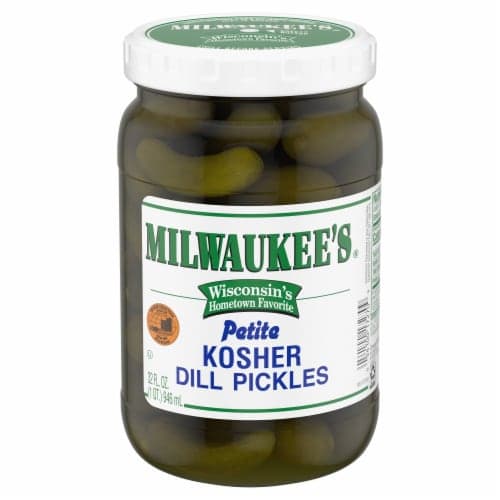 Milwaukee'S Kosher Whole Petite Dill Pickles