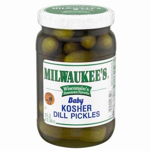 Milwaukee'S Kosher Whole Baby Dill Pickles