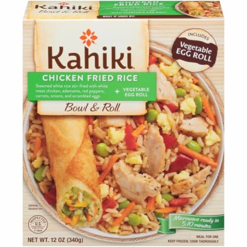 Kahiki Bowl & Roll Chicken Fried Rice + Vegetable Egg Roll
