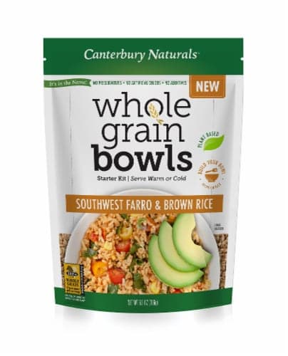 Canterbury Naturals Southwest Farro & Brown Rice Whole Grain Bowls Starter Kit