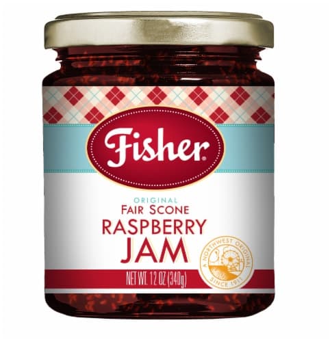 Fisher Original Fair Scone Raspberry Jam