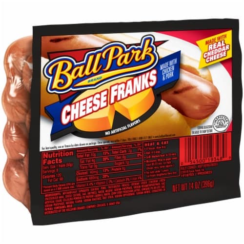 Ball Park Cheddar Cheese Hot Dogs