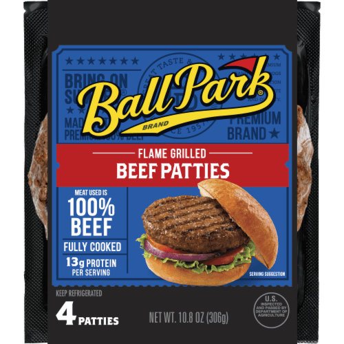 Ball Park Flame Grilled Beef Patties