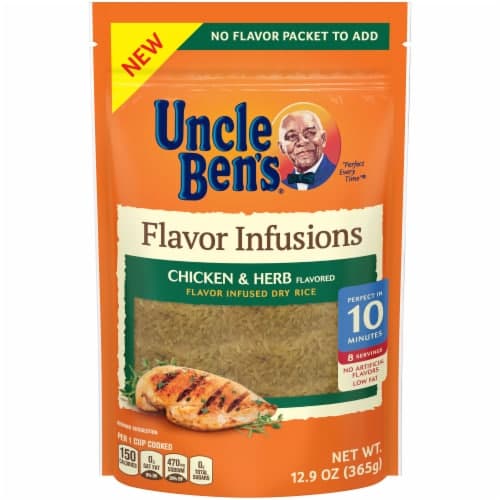 Uncle Ben'S Flavor Infusions Chicken & Herb Flavor Infused Dry Rice