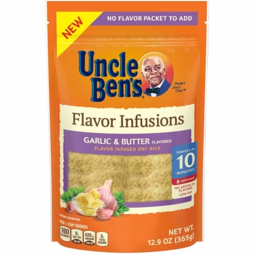 Uncle Ben'S Flavor Infusions Garlic & Butter Flavor Infused Dry Rice