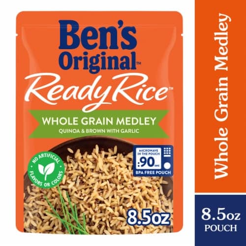 Is it Low Sugar? Ben's Original Ready Rice Whole Grain Medley Quinoa & Brown With Garlic