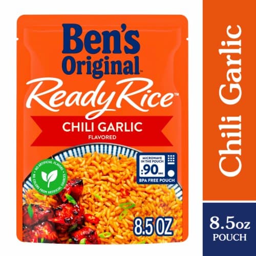 Ben'S Original Ready Rice Chili Garlic Flavored
