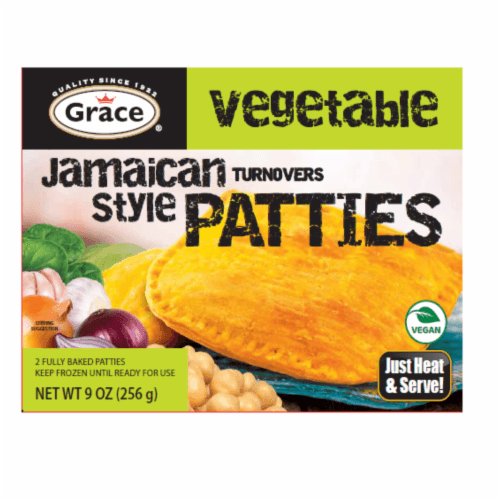 Grace Jamaican Style Vegetable Turnover Patties