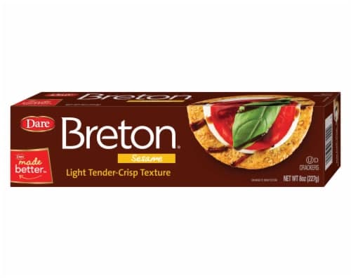 Dare Breton Sesame Thin Wheat Crackers