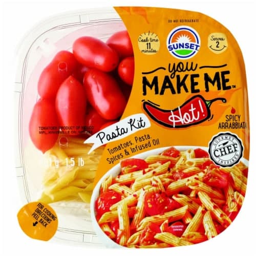 Sunset You Make Me Pasta Kit, Hot!, Spicy Arrabbiata