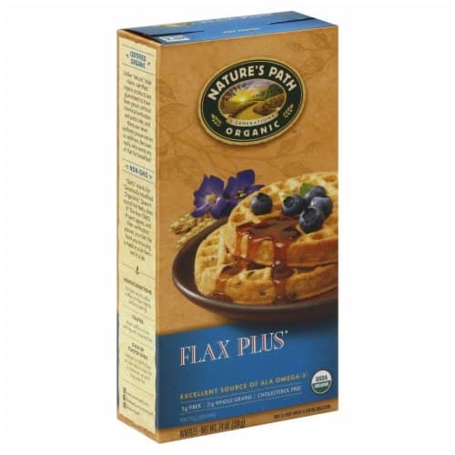 Nature'S Path Organic Waffles, Flax Plus