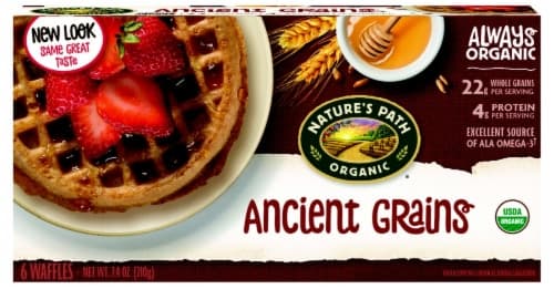 Nature'S Path Ancient Grains Waffles