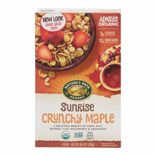 Is it Interstitial Cystitis Friendly? Nature's Path Organic Sunrise Crunchy Maple Gluten Free Breakfast Cereal