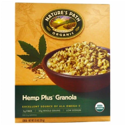 Nature'S Path Organic Hemp Plus Granola -  B