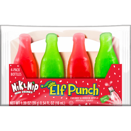 Nik-L-Nip Elf Punch Mini Drinks