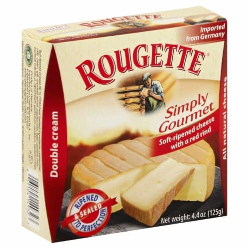 Rougette Simply Gourmet Cheese, Soft-Ripened, Double Cream