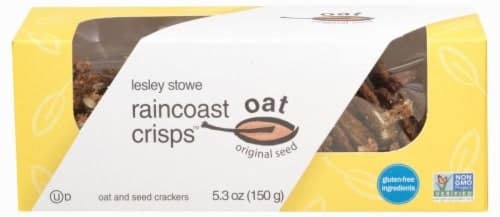 Lesley Stowe'S Raincoast Oat & Seed Crisps