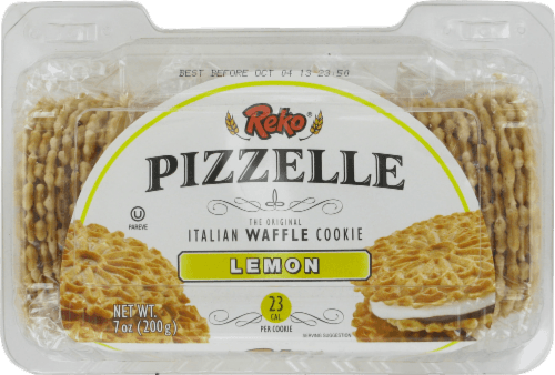 Nu-Steff Lemon Pizzelle Cookies