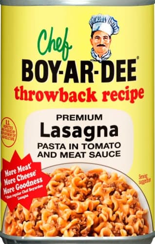 Chef Boyardee Premium Lasagna Pasta In Tomato And Meat Sauce