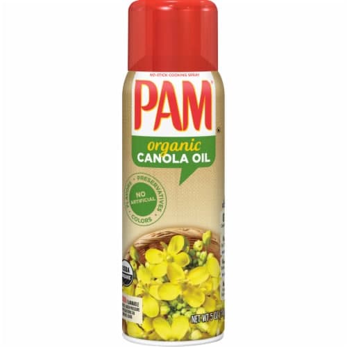Pam Organic Canola Oil Cooking Spray Aerosol