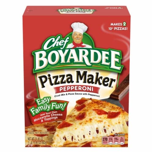 Chef Boyardee Pizza Maker Pepperoni Pizza Kit