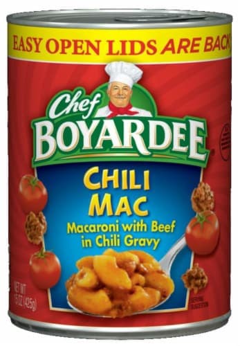 Chef Boyardee Chili Mac