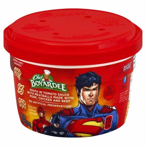 Chef Boyardee Super Hero Pasta With Meatballs In Tomato Sauce