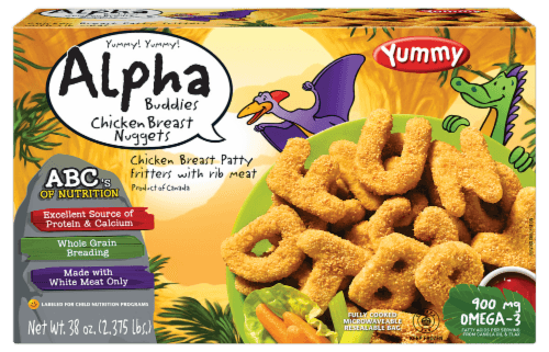 Yummy Alpha Buddies Chicken Breast Nuggets