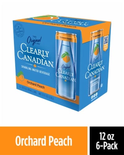 Clearly Canadian Orchard Peach Sparkling Water Beverage