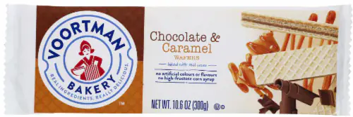 Voortman, Wafers, Chocolate & Caramel