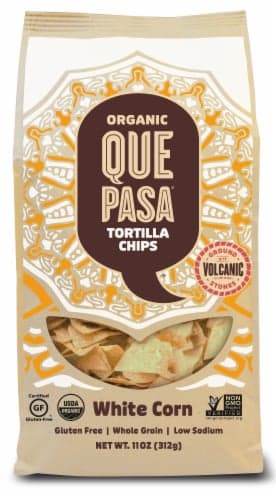 Que Pasa Organic White Corn Tortilla Chips