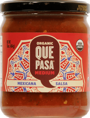 Que Pasa Organic Medium Salsa