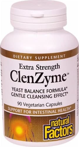 Natural Factors Extra Strength Clenzyme Vegetarian Capsules