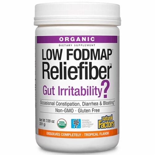 Low Fodmap Reliefibre Organic Tropical Flavour