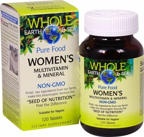 Natural Factors  Whole Earth & Sea Women'S Mutlivitamin & Mineral