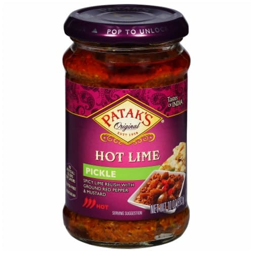 Patak'S Hot Lime Lime Pickle Relish