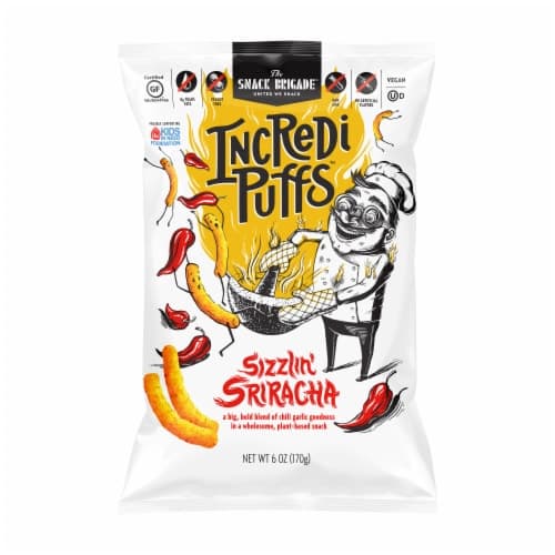 Incredi Puffs Sizzlin' Sriracha Snack