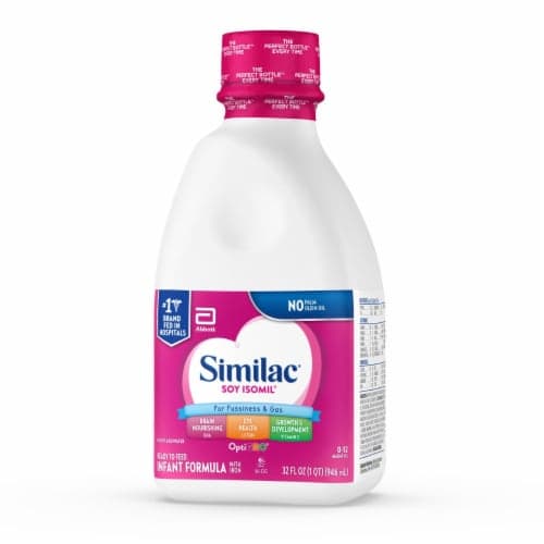 Similac Soy Isomil Infant Ready To Feed Liquid Formula Case