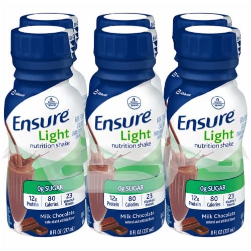 Ensure Light Nutrition Shake Milk Chocolate Ready-To-Drink Oz Bottles