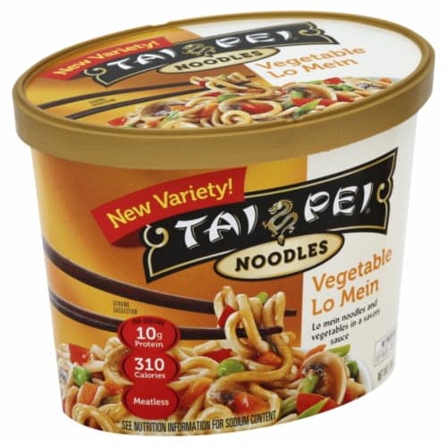 Tai Pei Noodles, Vegetable, Lo Mein