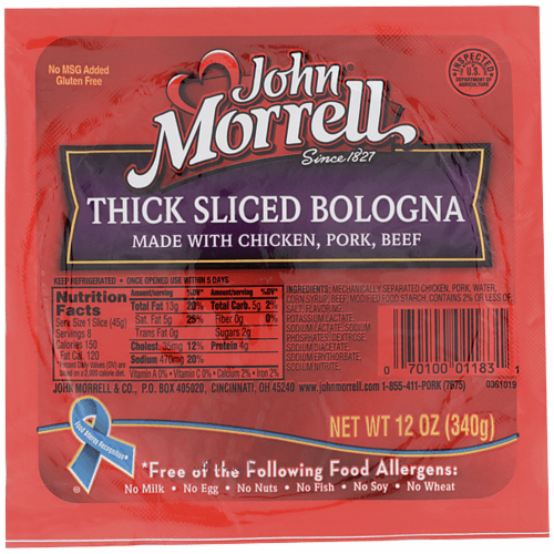 John Morrell Thick Bologna