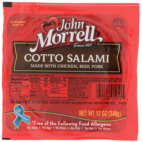 John Morrell Cotto Salami