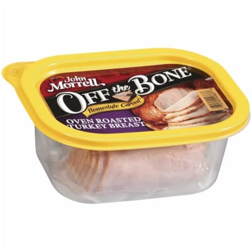 John Morrell Off The Bone Homestyle Carved Oven Roasted Turkey Breast Lunchmeat Tub