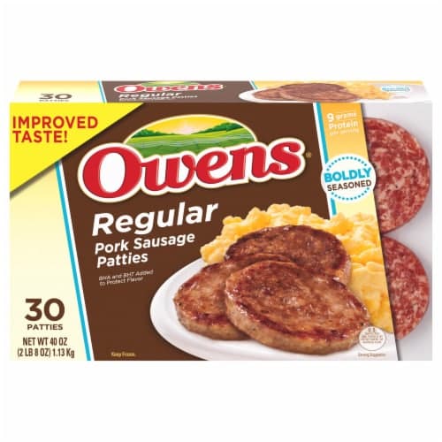 Owens Patties Pork Sausage