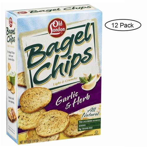 Old London Garlic & Herb Bagel Chips
