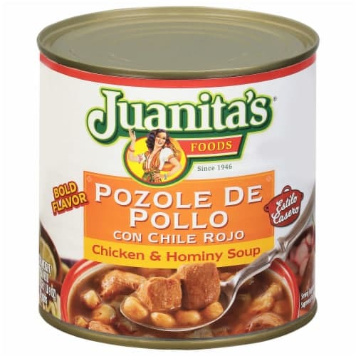 Juanita'S Foods Chicken & Hominy Soup