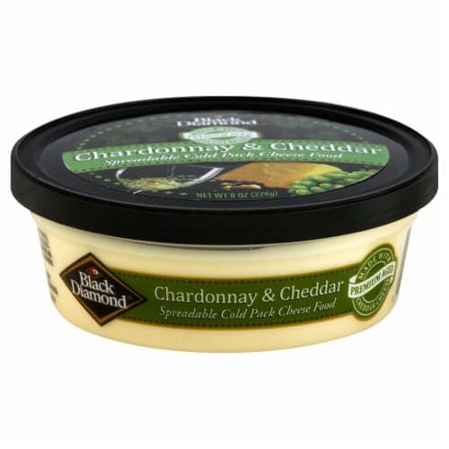 Black Diamond Cheese Food, Chardonnay & Cheddar