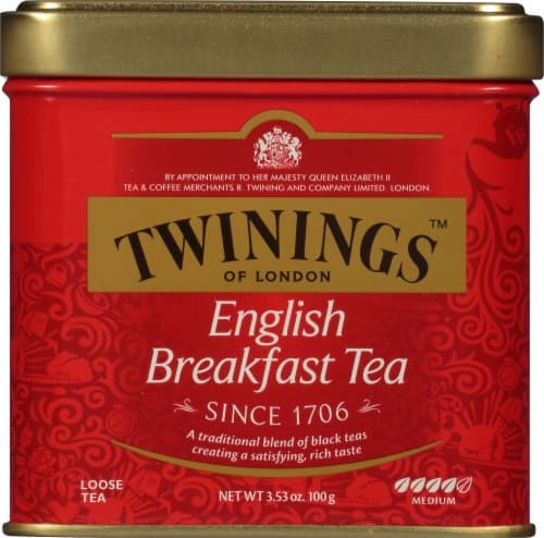 Twinings Of London Classics English Breakfast Tea Loose Tea Tin
