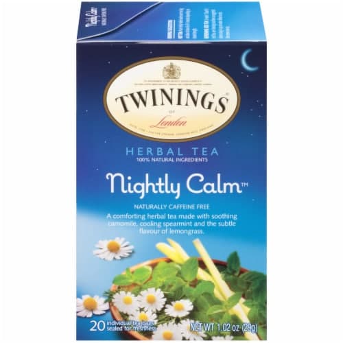 Twinings Of London Herbal Tea Caffeine Free Nightly Calm