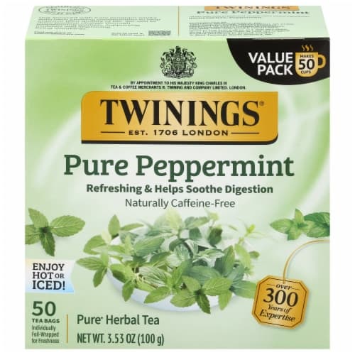 Twining Tea Tea Pure Peppermint - 50 Bag